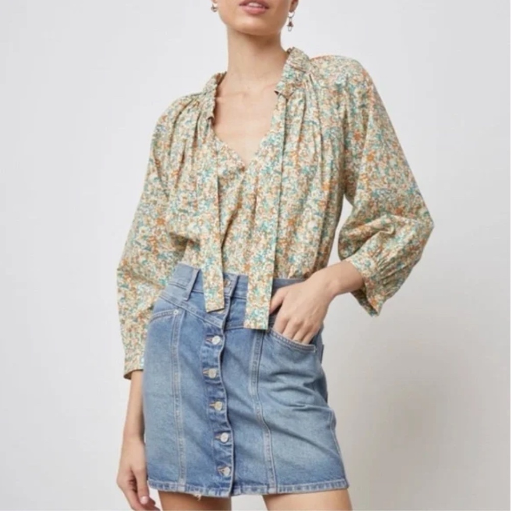 NWOT Rails Amal Floral Blouse | Size Small